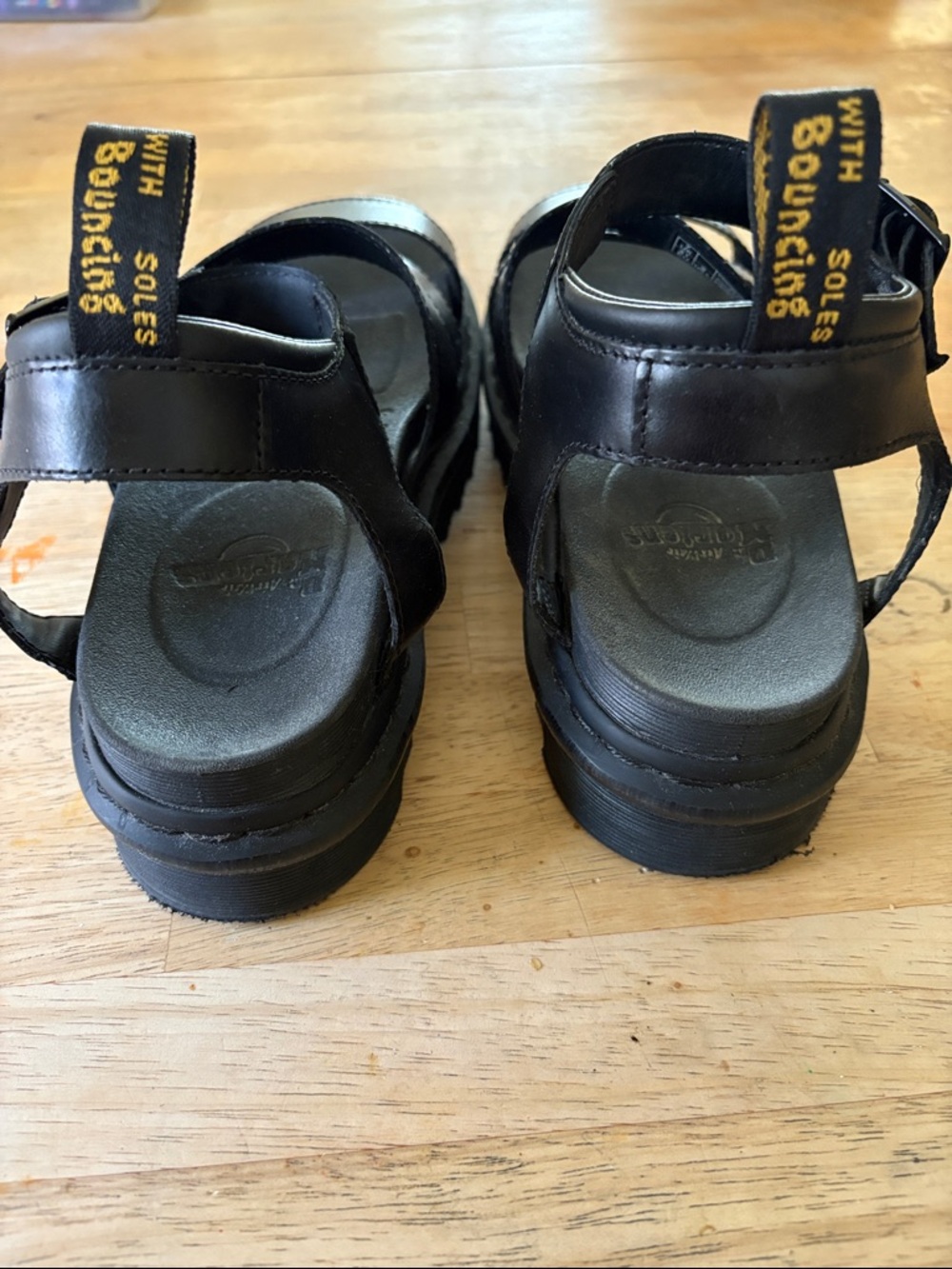 Dr. Martens Blaire Leather Sandals Women’s size 9 - Picture 2 of 6